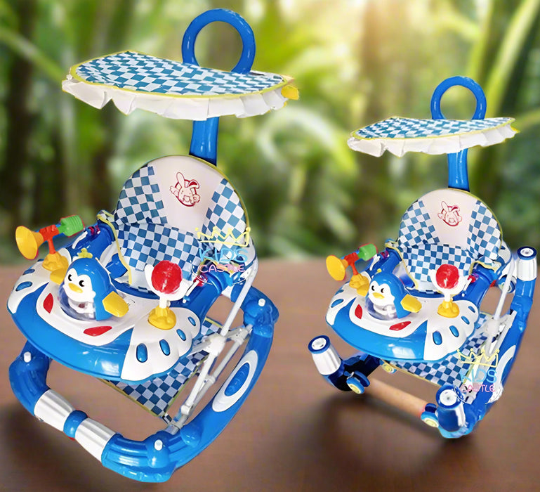 3 in 1 Penguin Musical Walker with Canopy