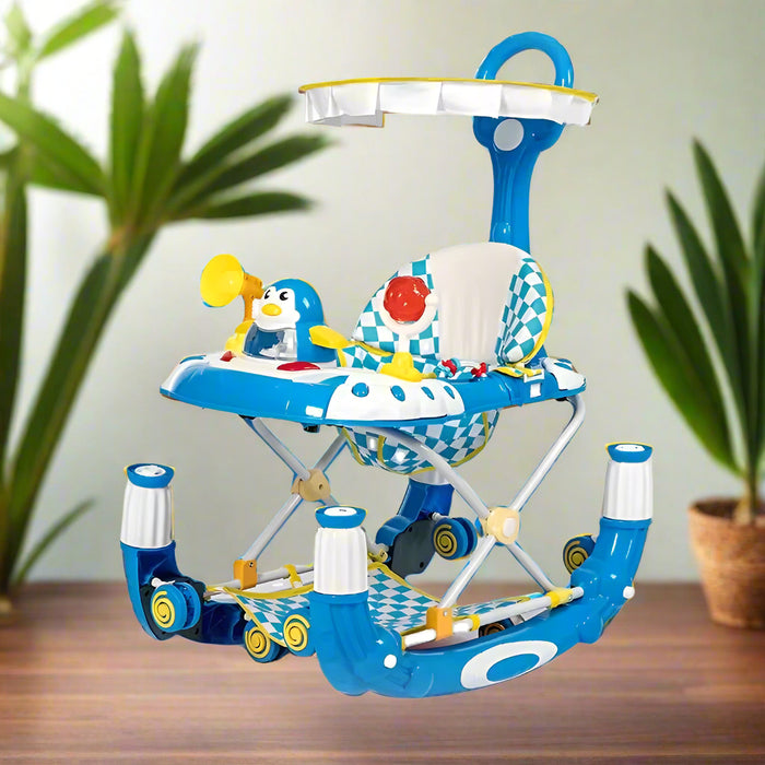 3 in 1 Penguin Musical Walker with Canopy