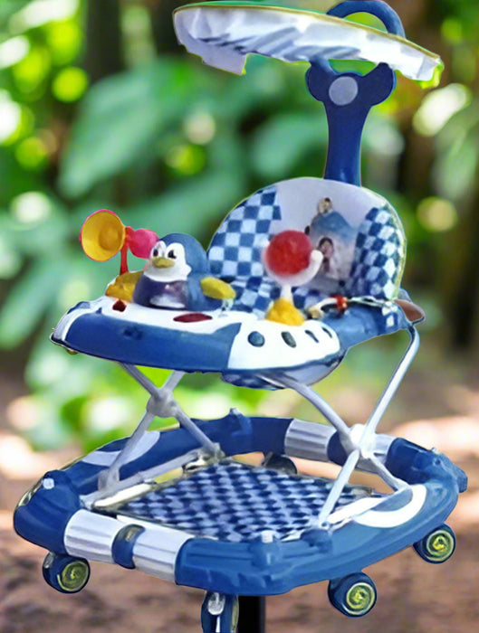 3 in 1 Penguin Musical Walker with Canopy