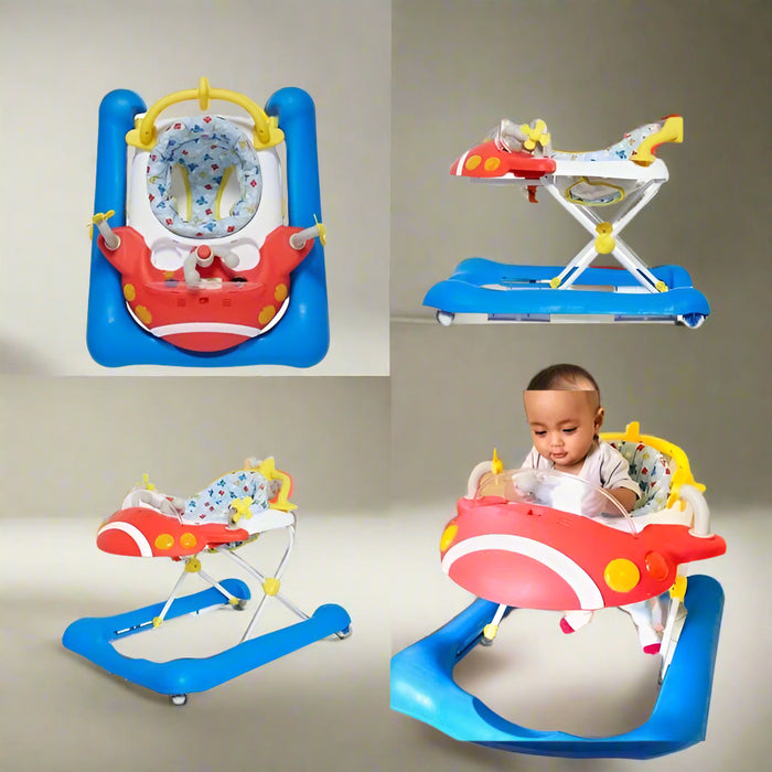 2 in 1 Airplane Baby Walker