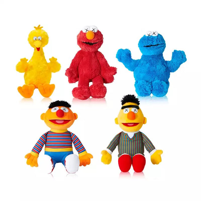 Sesame Street Plush Cartoon Keychains