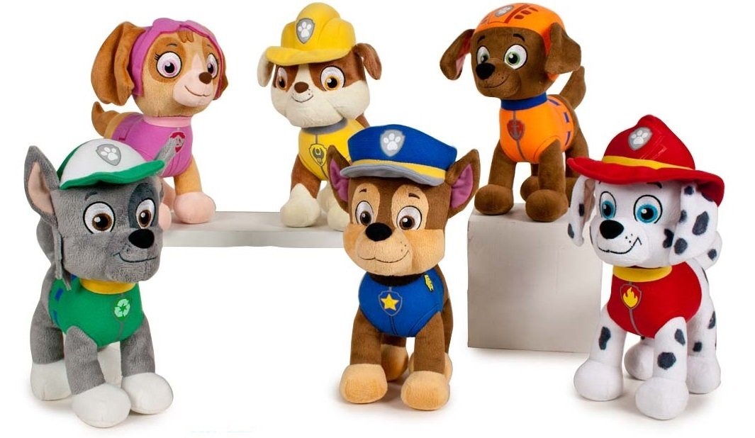 Paw Patrol Animals Keychains