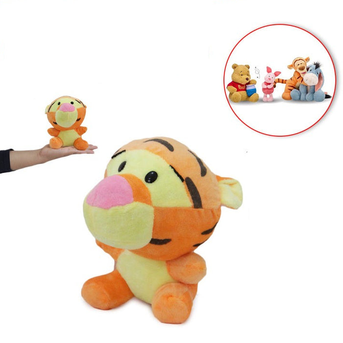 Winnie Plush Pooh & Tiger Keychains