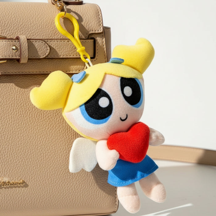 Power puff Girls plush keychains