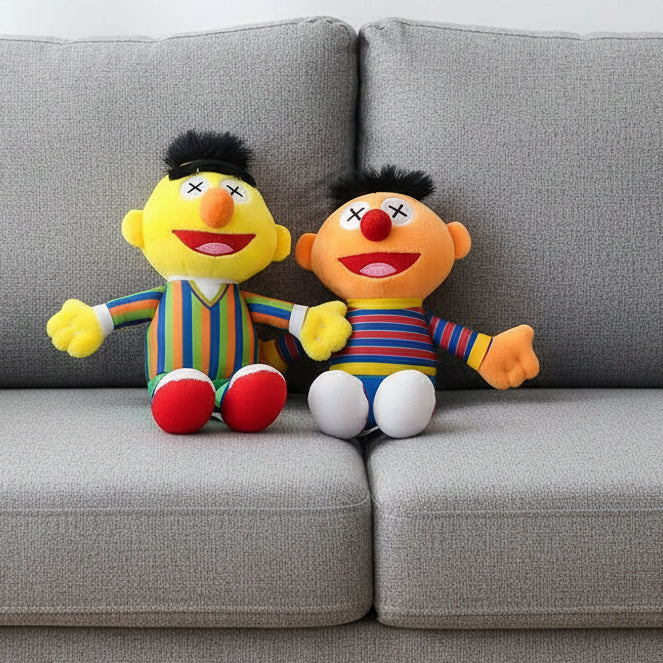 Plush Sesame Street Character Figure