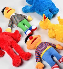 Plush Sesame Street Character Figure