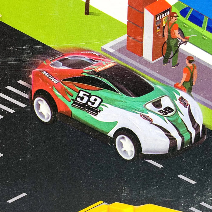 Streamlined Designed Gas Station