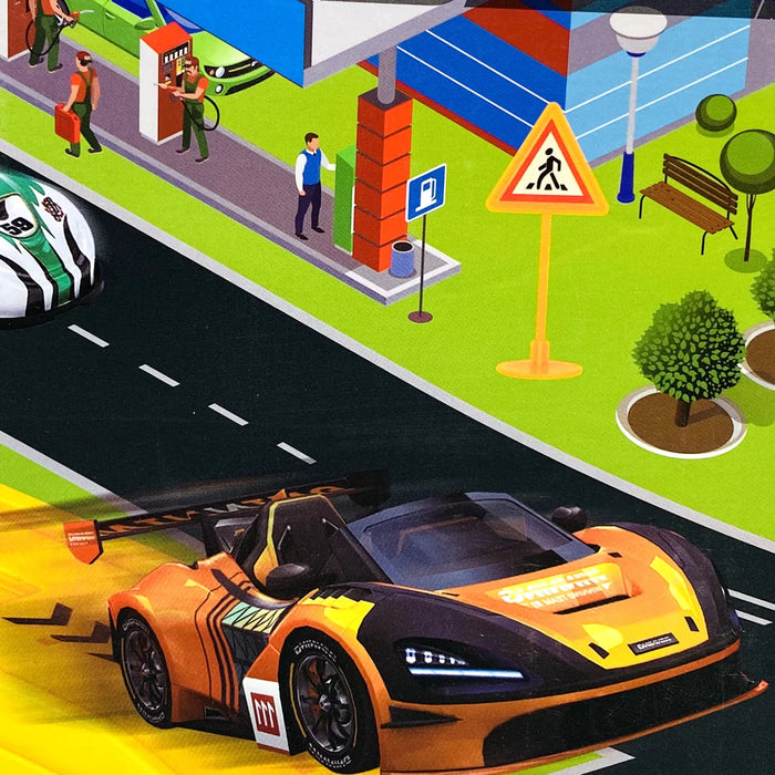 Streamlined Designed Gas Station