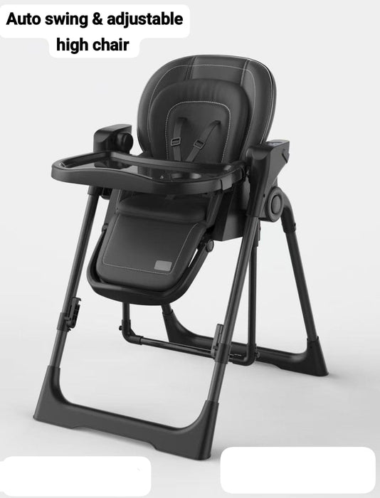 Auto Swing & Adjustable Baby High Chair