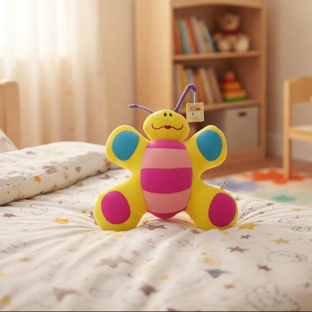 Beautiful Butterfly Shape Soft Toy