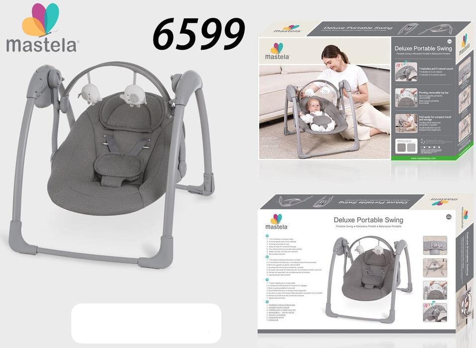 Mastela Deluxe Portable  Electric Swing