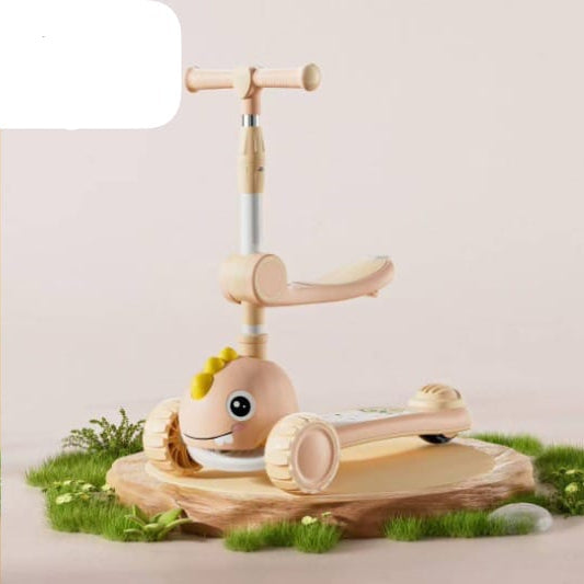 Dinasour Theme Design Kids Scootie