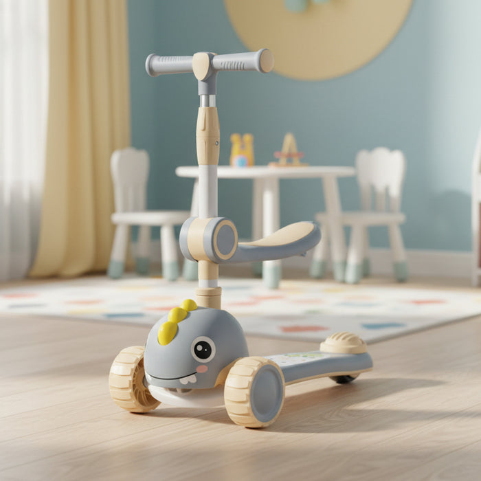 Dinasour Theme Design Kids Scootie