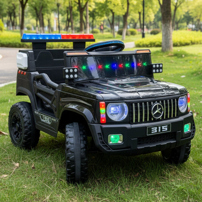 Ride on Police Mercedes Jeep LED Lights