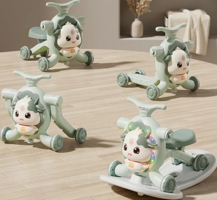 Cartoon Character Head Baby Walker