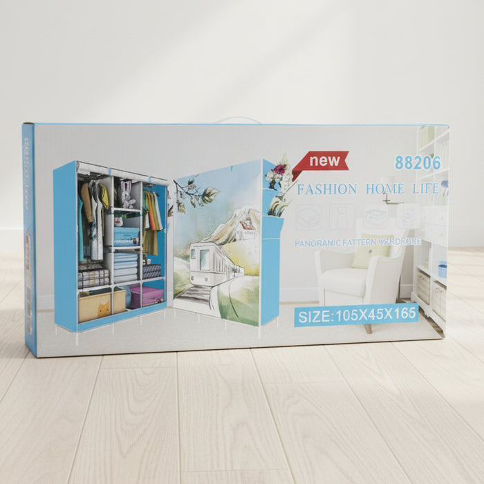 Panoramic Pattern Home Wardrobe