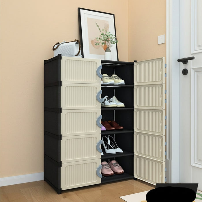 Shoe Storage Cabinet with Doors
