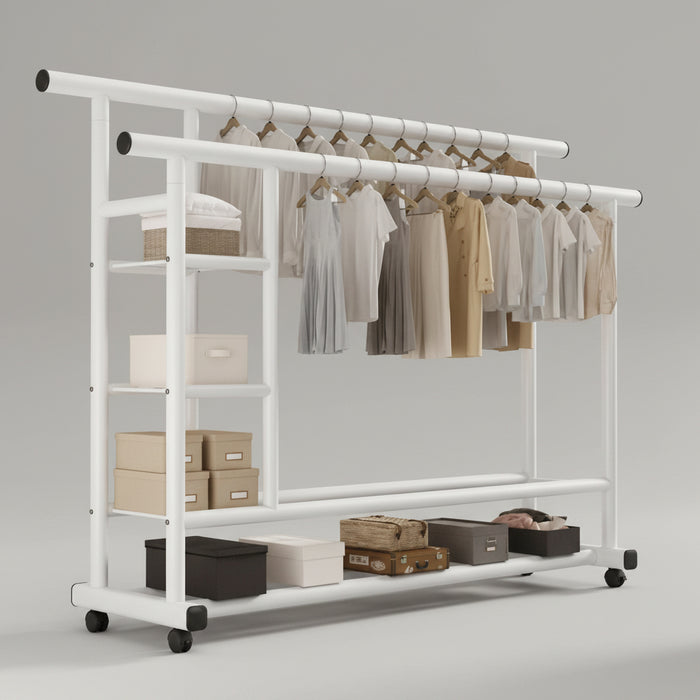 Double Rod Cloth Rack