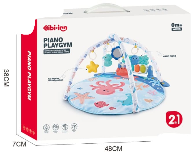 Ocean Theme Musical Piano Play Mat