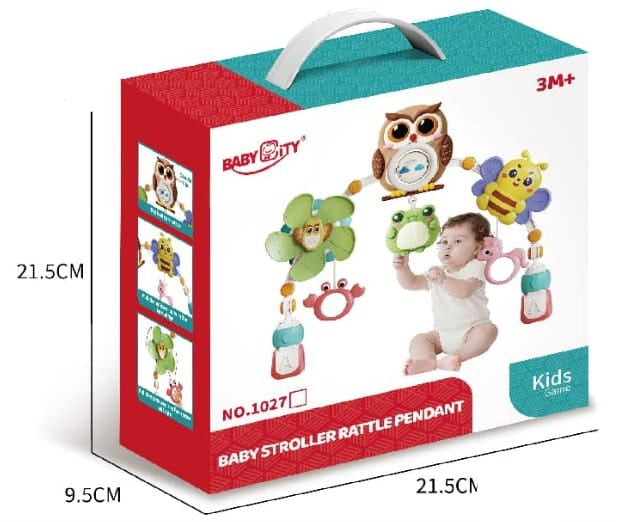 Kids Baby Stroller Rattle Pendant