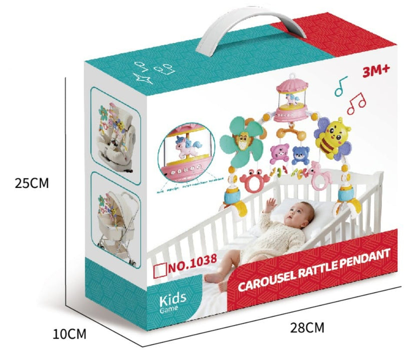 Kids Carousel Rattles Pendant
