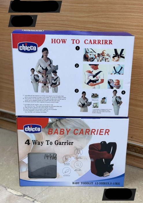 4 x Way Chicco  Baby Carrier