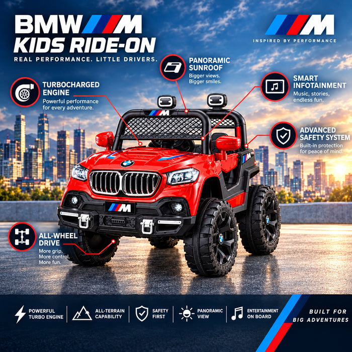 BMW Style Kuds Ride-on-Electric Jeep
