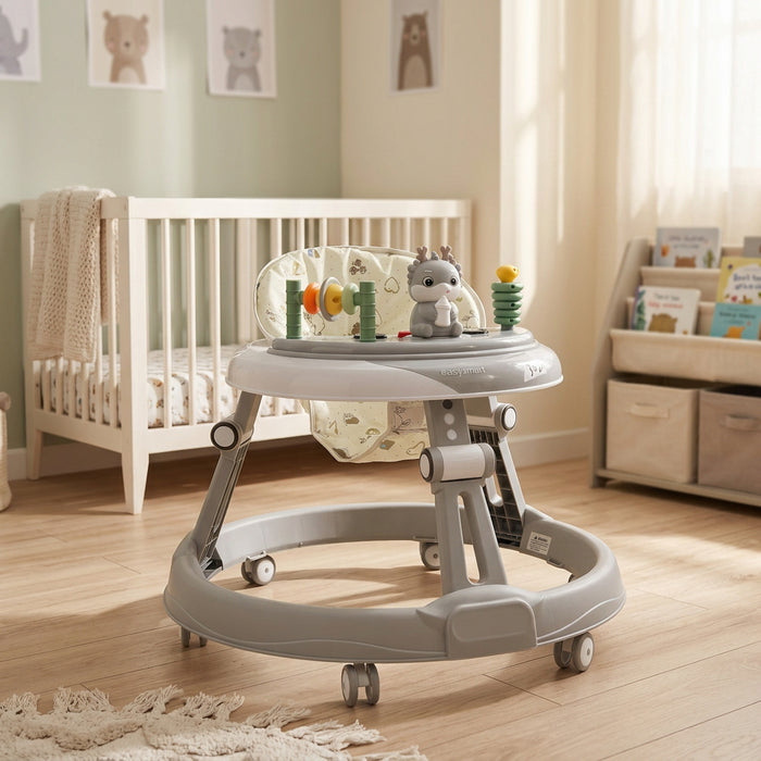 Animal Shaped Musical Baby Walker