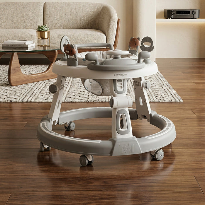 Steering Wheel Toy Bar Musical Walker