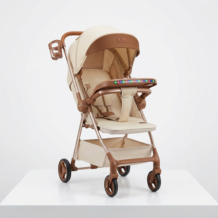 Double Face Handle Stroller with Light & Sound