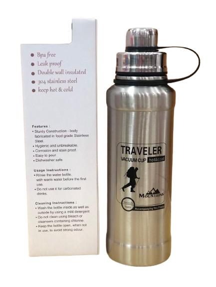 Traveler Vacuum Cup Water Bottle