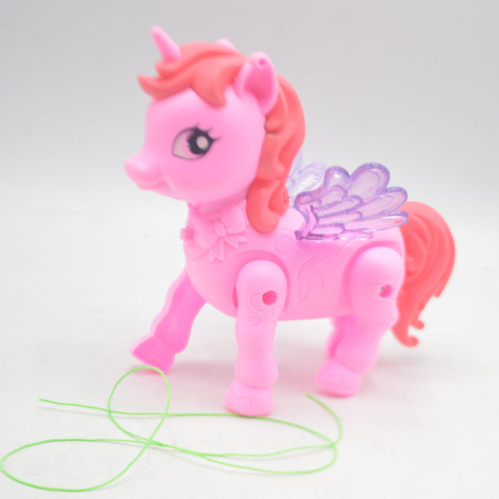 Electrical Lovely Rainbow Light Pony Horse