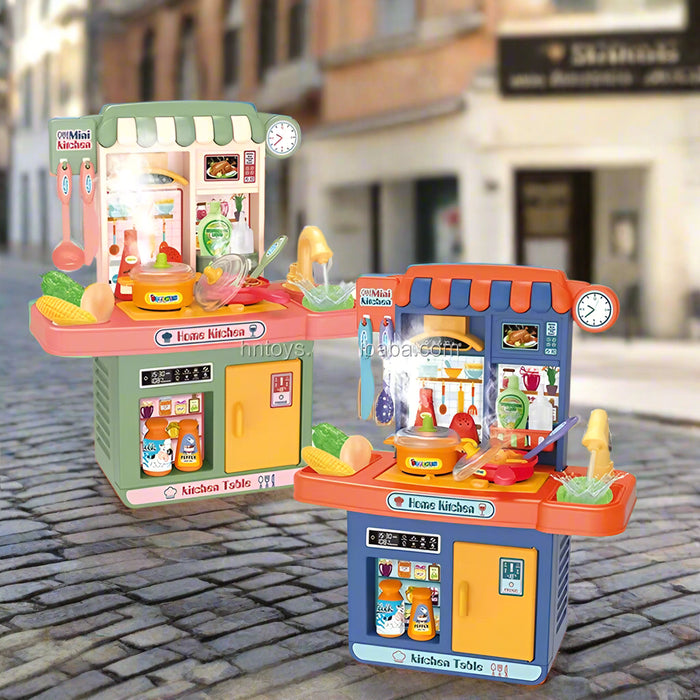 Mini Kitchen Set with Spray 33 Pieces