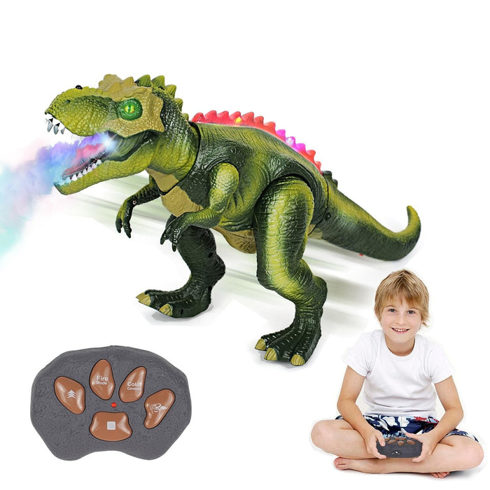 RC Electric Dinosaur with Spray & Light
