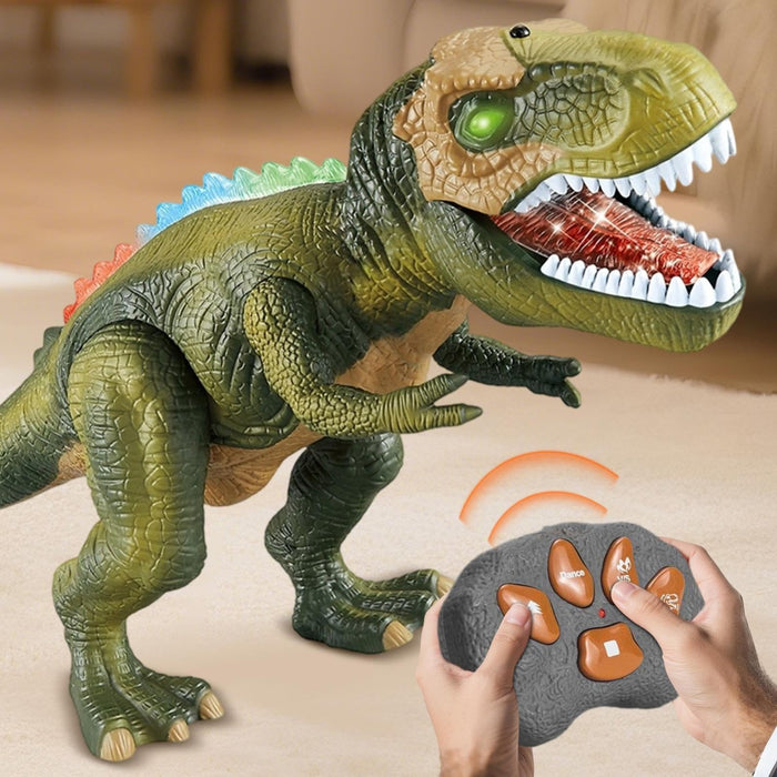 RC Electric Dinosaur with Spray & Light