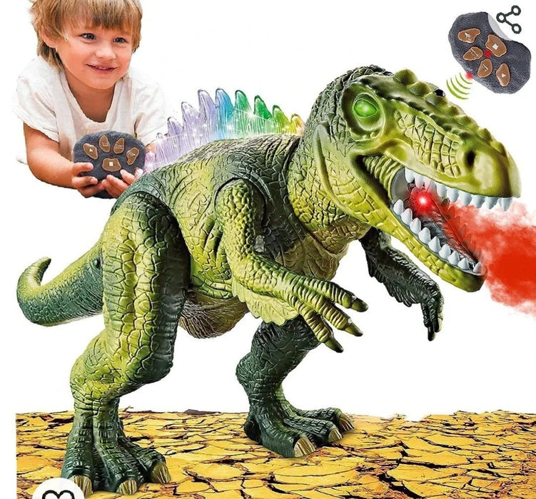 RC Electric Dinosaur with Spray & Light