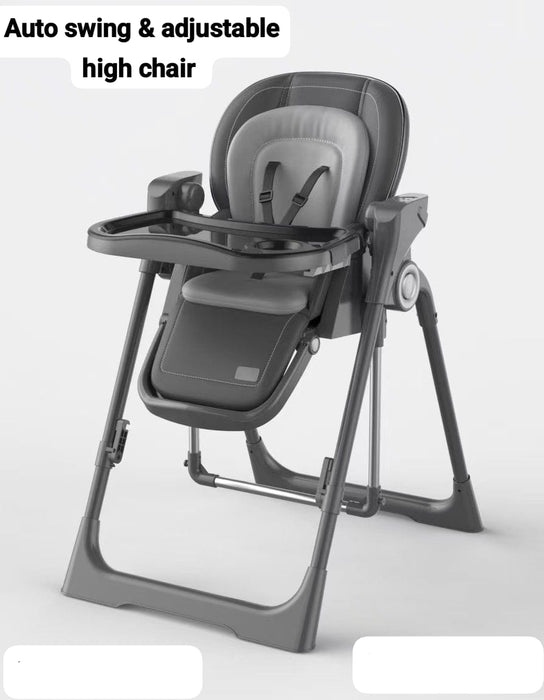 Auto Swing & Adjustable Baby High Chair