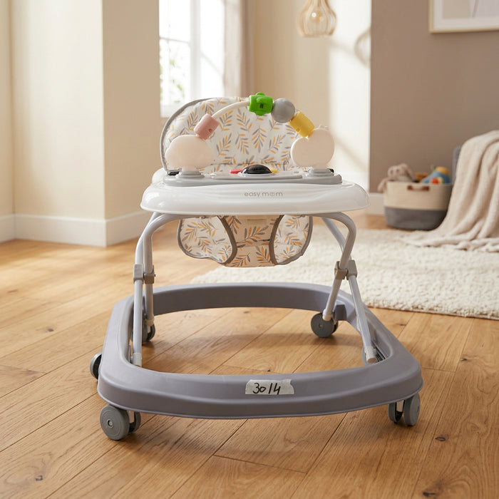 Easy Mom Beaded Toy Bar Baby Walker