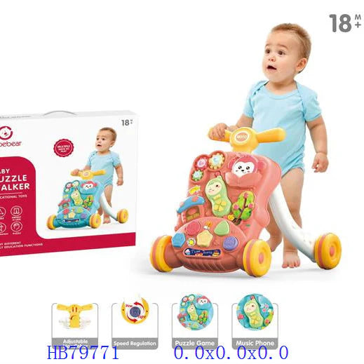 Forest Theme Baby Walker Trainer