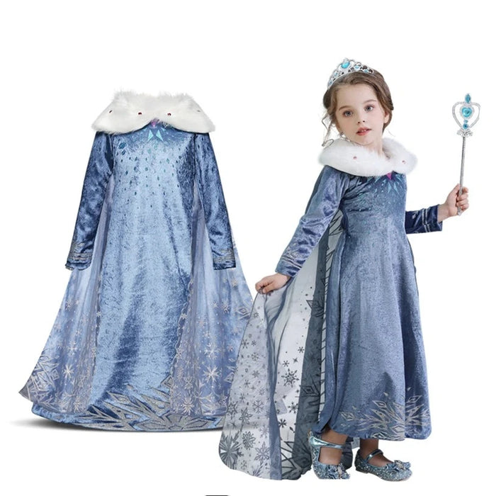Princess Long Sleeves  Costume for Girls