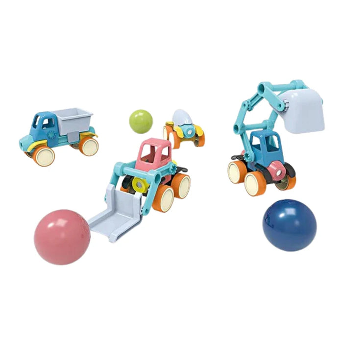 DIY Magnetic Stick Truck 25 pieces