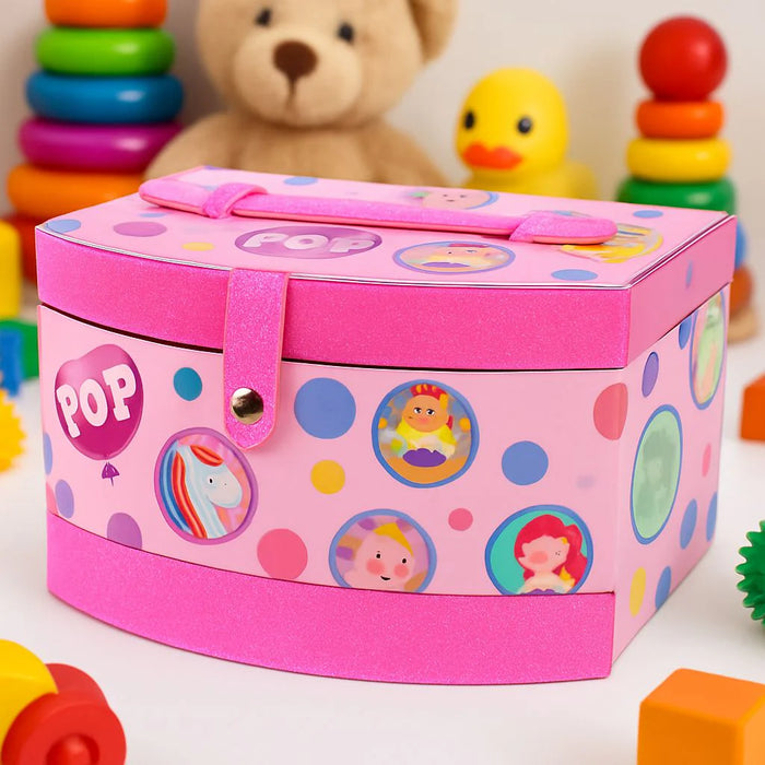 Pop Girl Makeup Kit with Three Layers