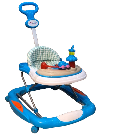 Push Handle Baby Walker with Music