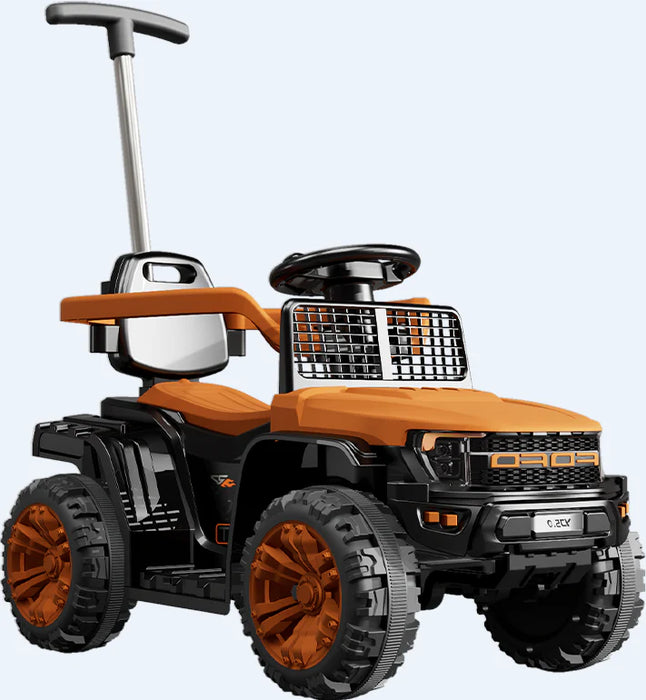 Comfortable Ride on Jeep with Handle