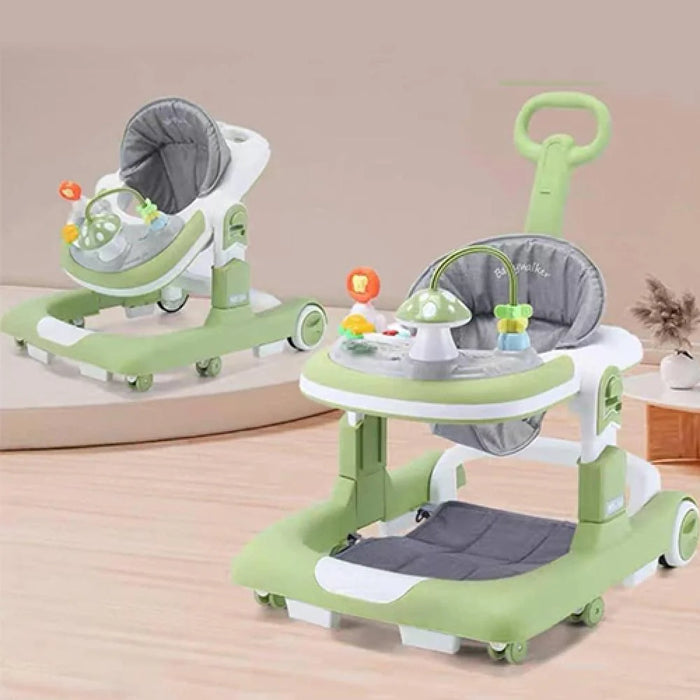Mashroom Baby Walker with Handle