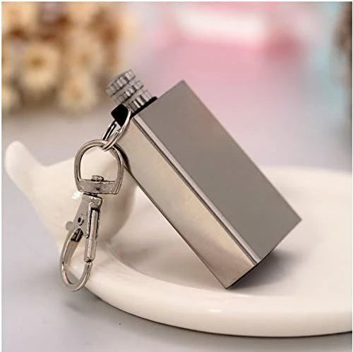 Fire Starter Fint Match Lighter Mrtal Key Chain