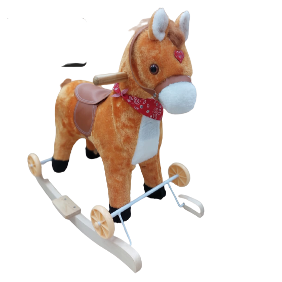 2 in 1 Rocking Horse with Wheels