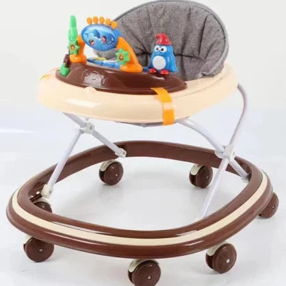 Dolphin Theme Musical Baby Walker