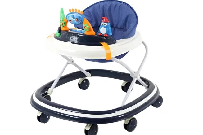 Dolphin Theme Musical Baby Walker