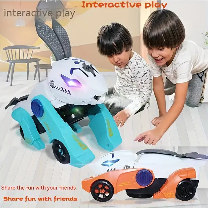 Electric Rabbit Car with Lights & Sound